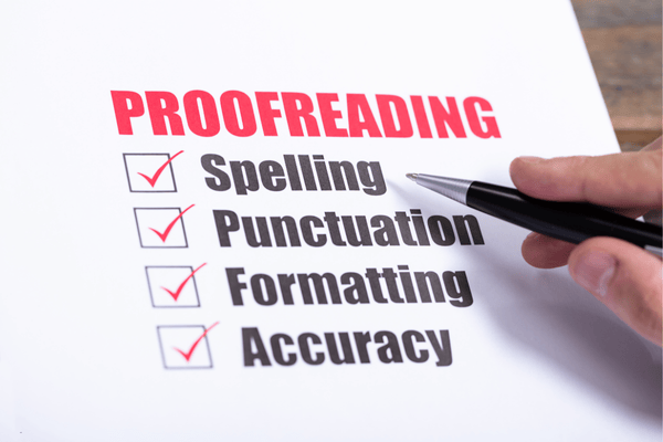 Proofreading and Copy Editing